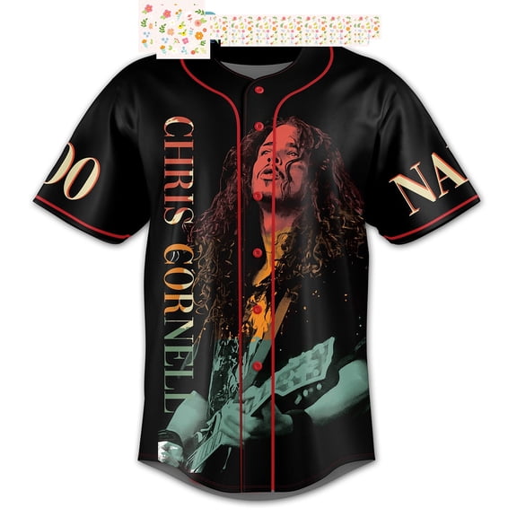 Chris Gornell Be Yourself Is All That You Can Do Personalized Baseball Jersey