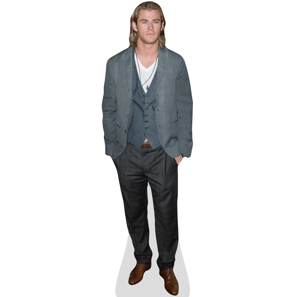 Chris Hemsworth (Long Hair) Lifesize Cardboard Cutout Standee