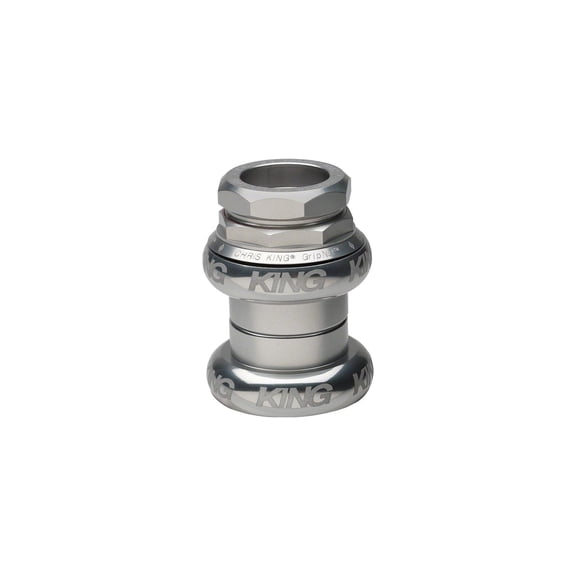 Chris King GripNut Headset, 1" Silver Sotto Voce