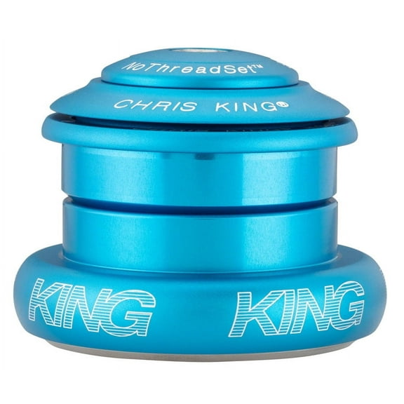 Chris King InSet i7 Headset - 1-1/8 - 1.5" 44/44mm Matte Turquoise