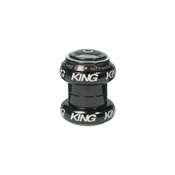 Chris King NoThreadSet Headset, 1" Black Bold