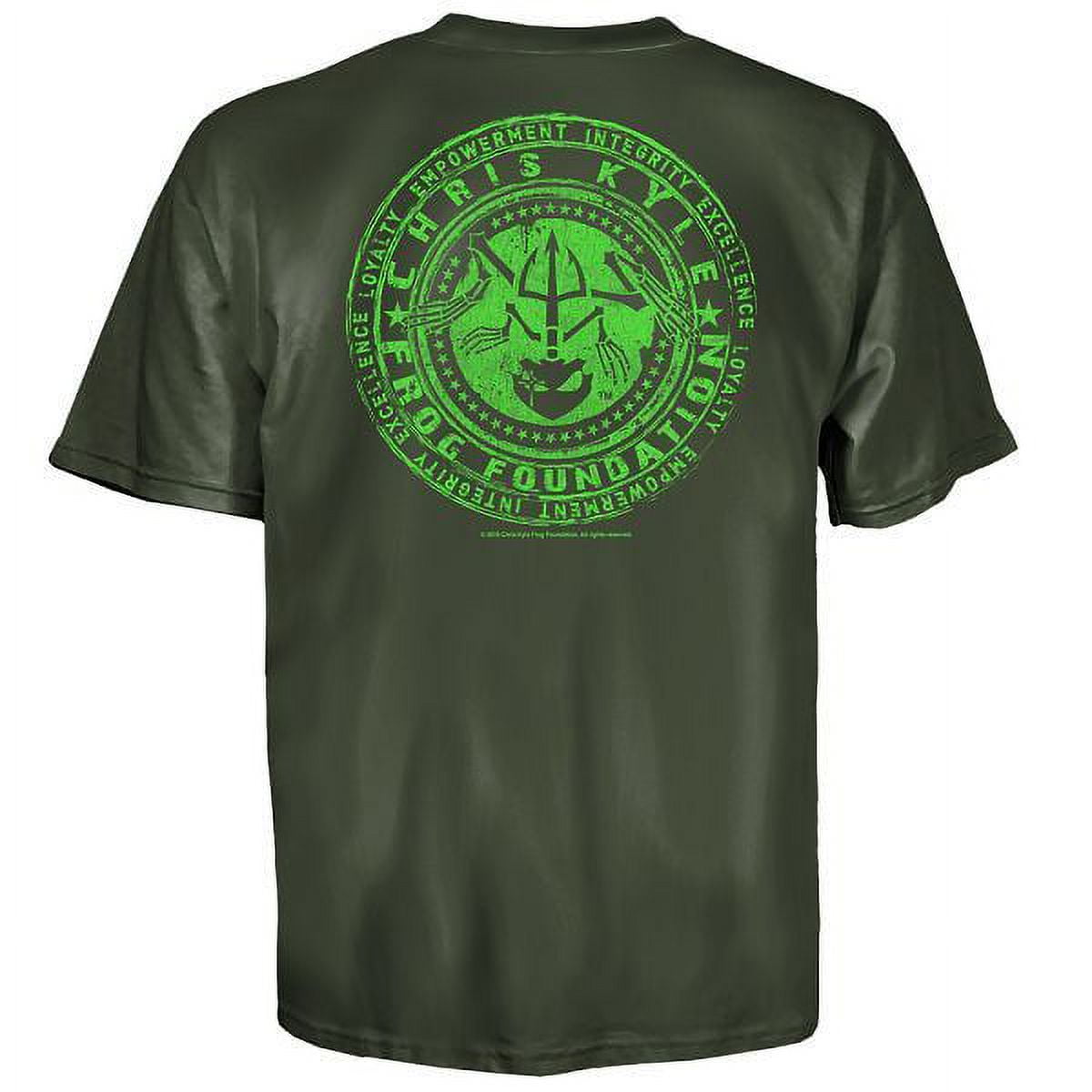 Chris Kyle Frog Foundation Serve Those Military Sniper USA Navy Shirt