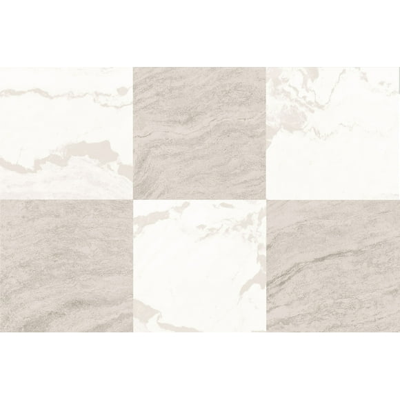 Chris Loves Julia Bonneville Beige Peel & Stick Floor Tiles