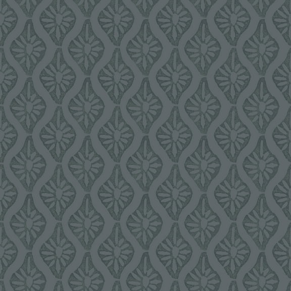 Chris Loves Julia Nova Blue Smoke Peel and Stick Wallpaper