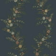 thumbnail image 1 of Chris Loves Julia Posy Midnight Peel and Stick Wallpaper, 1 of 6