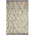 thumbnail image 1 of Chris Loves Julia x Loloi Alice Cream/Charcoal 5'-2" x 7'-6" Area Rug, 1 of 7