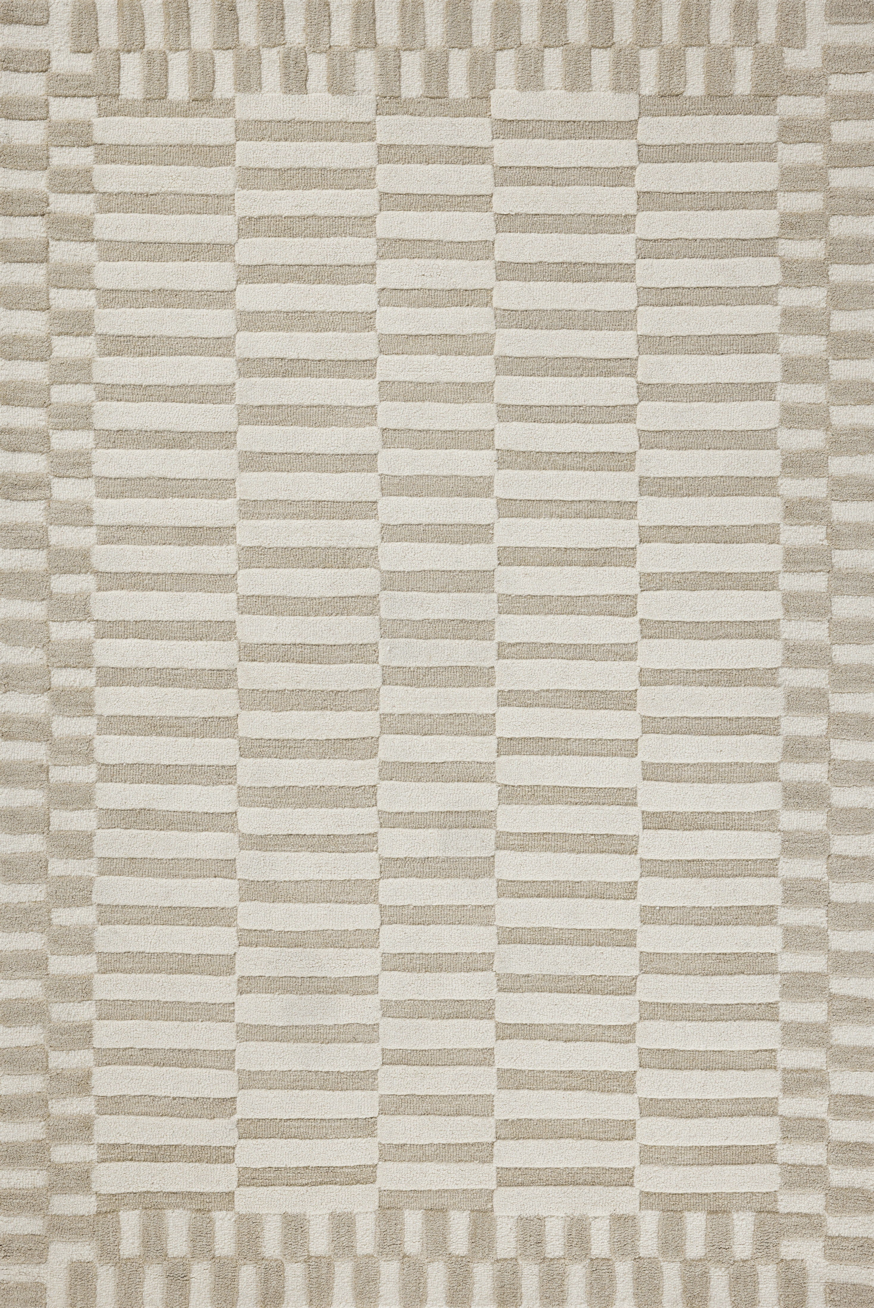 Chris Loves Julia x Loloi Bradley Ivory / Beige 3'-6" x 5'-6" Accent Rug