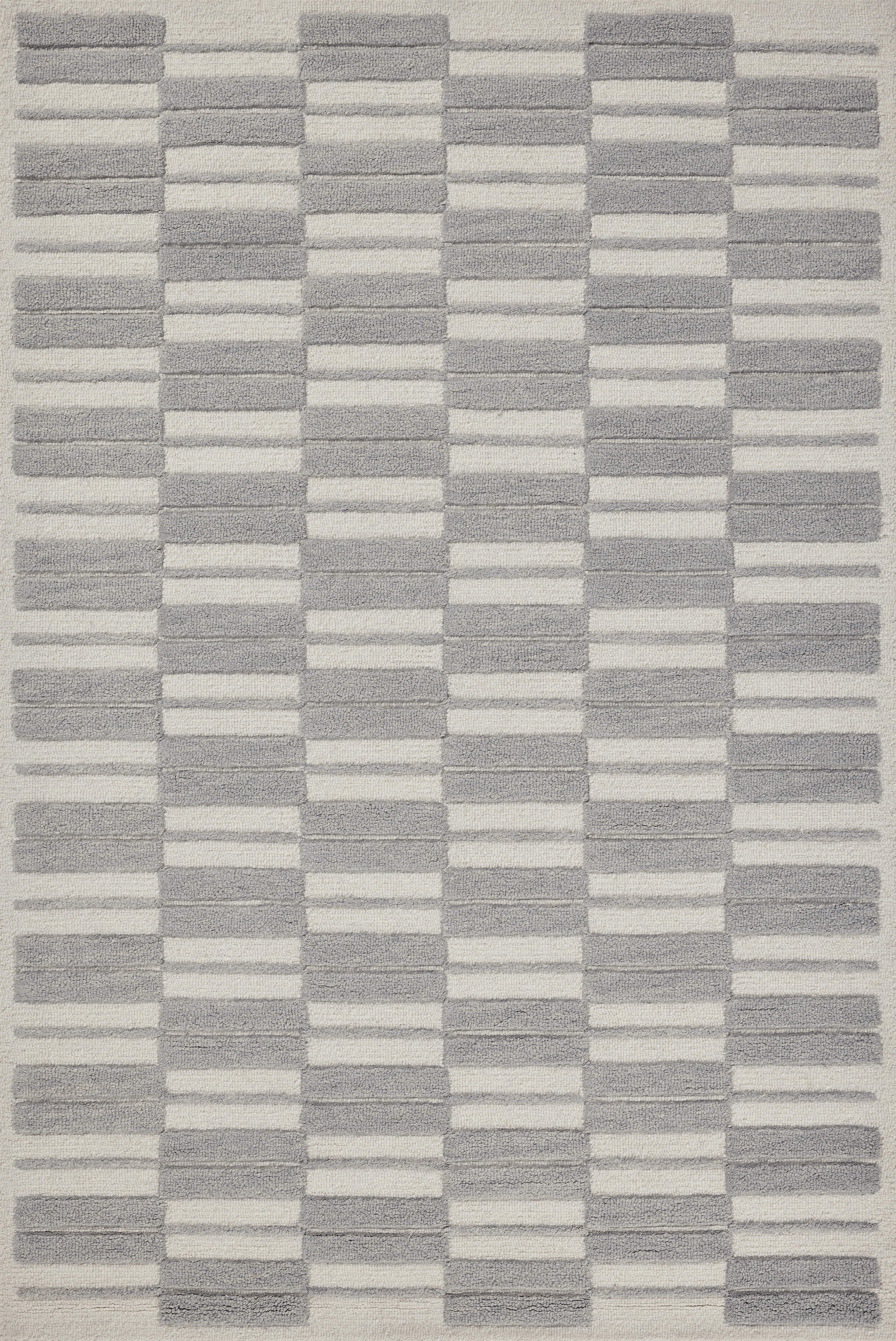 Chris Loves Julia x Loloi Bradley Ivory / Grey 9'-3" x 13' Area Rug