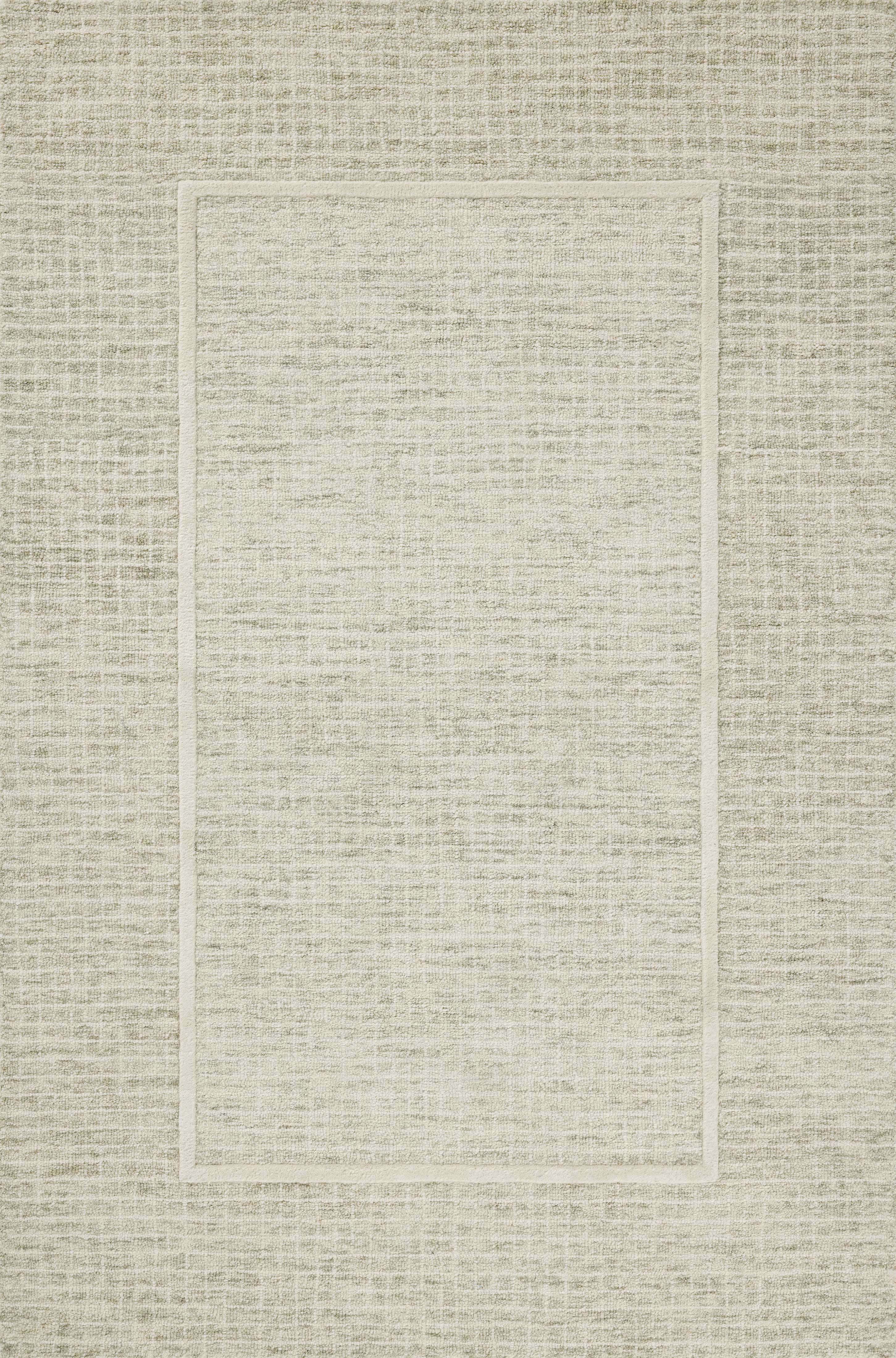 Chris Loves Julia x Loloi Briggs Sage / Ivory 7'-9" x 9'-9" Area Rug