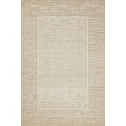 Chris Loves Julia x Loloi Briggs Wheat / Ivory 18 x 18 Sample Rug