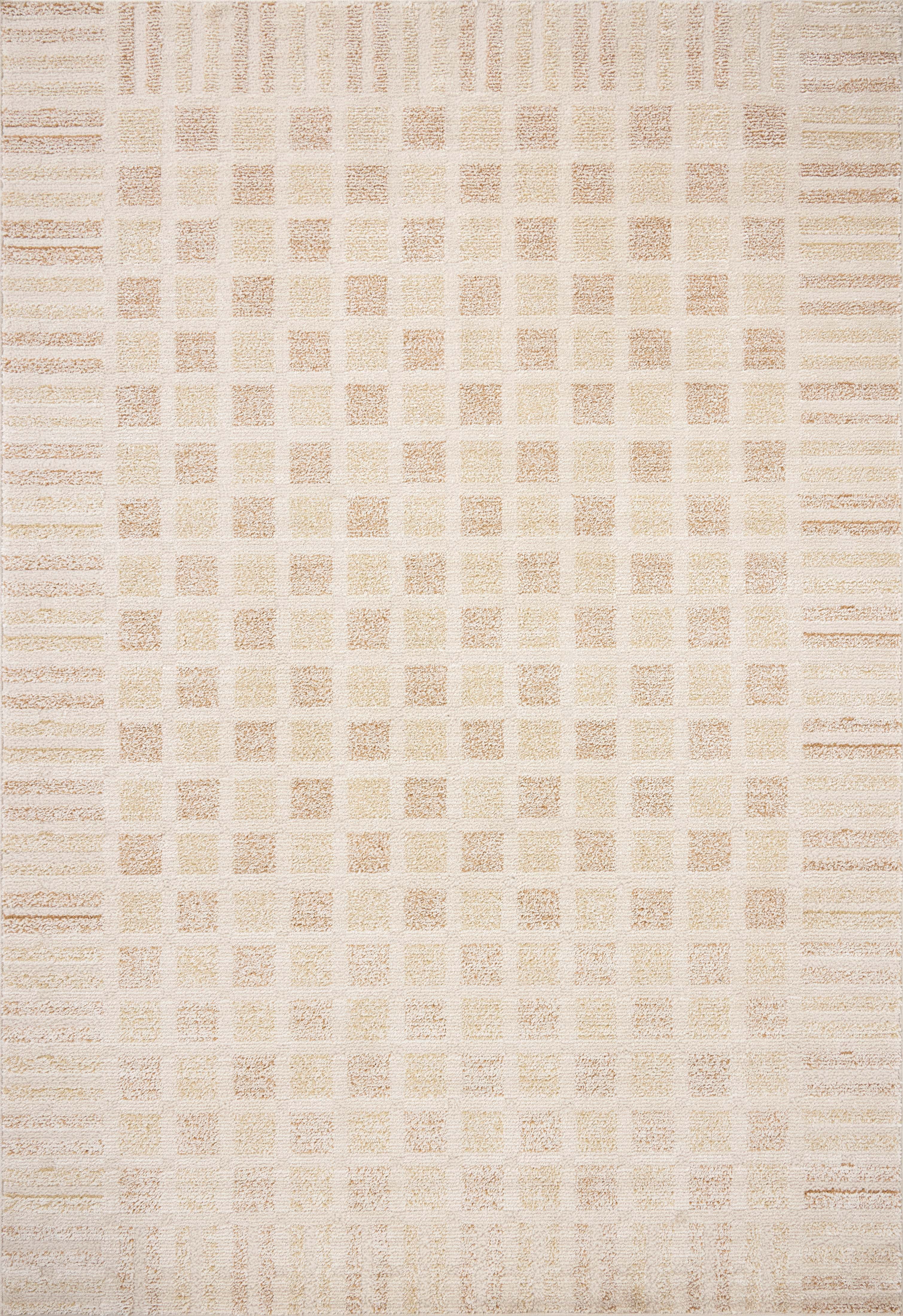Chris Loves Julia x Loloi Calvin Bone / Natural 2'-3" x 3'-10" Accent Rug