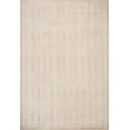 thumbnail image 1 of Chris Loves Julia x Loloi Calvin Ivory / Oatmeal 18" x 18" Sample Rug, 1 of 8