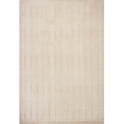 Chris Loves Julia x Loloi Calvin Ivory / Oatmeal 2-3 x 3-10 Accent Rug