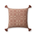 thumbnail image 1 of Chris Loves Julia x Loloi Ellery Clay 18'' x 18'' Decorative Pillow, 1 of 4
