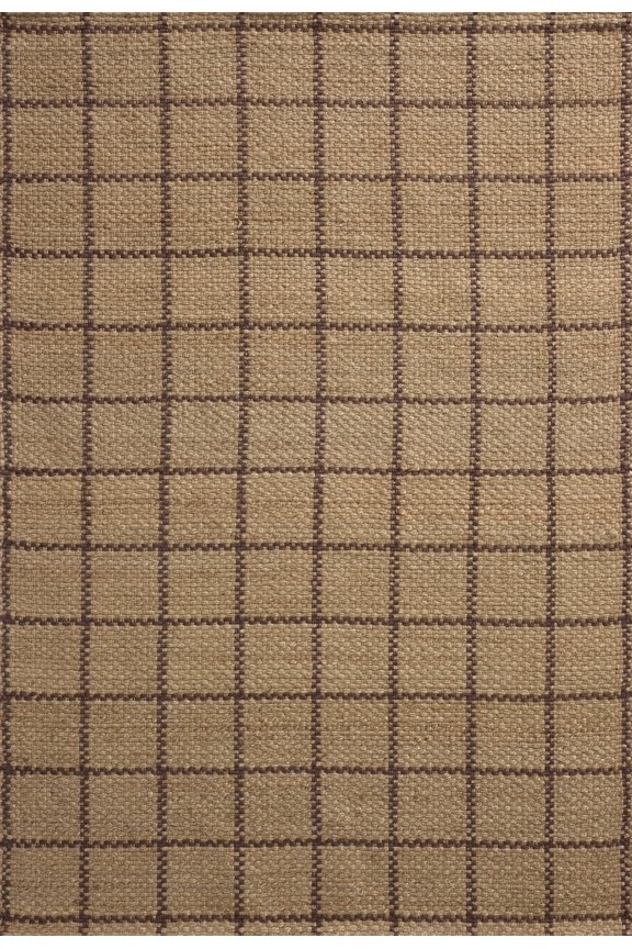 Chris Loves Julia x Loloi Fletcher Natural / Brown 18" x 18" Sample Rug