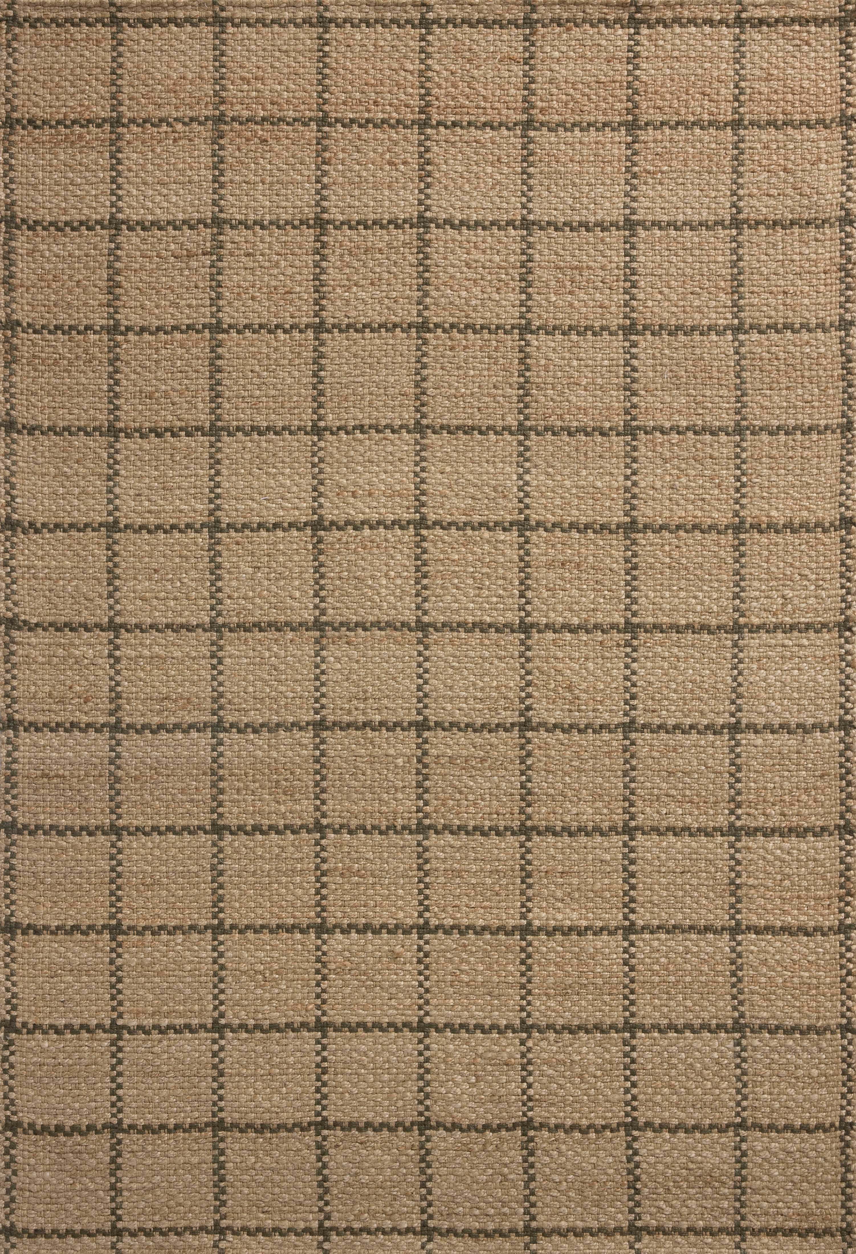 Chris Loves Julia x Loloi Fletcher Natural / Olive 8'-6" x 11'-6" Area Rug