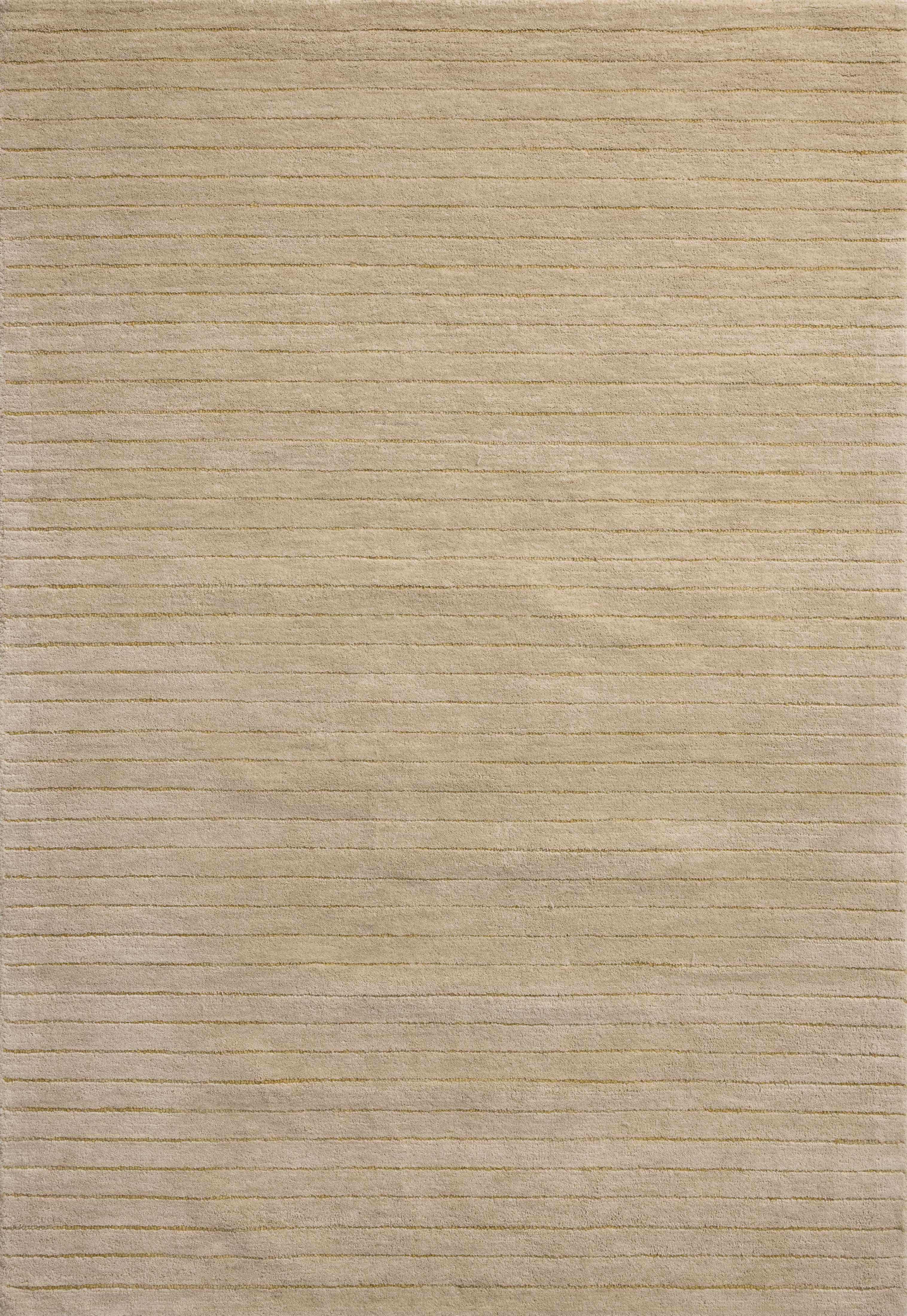 Chris Loves Julia x Loloi Henry Beige / Wheat 3'-6" x 5'-6" Accent Rug
