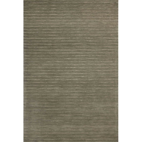 Chris Loves Julia x Loloi Henry Olive / Ivory 18" x 18" Sample Rug
