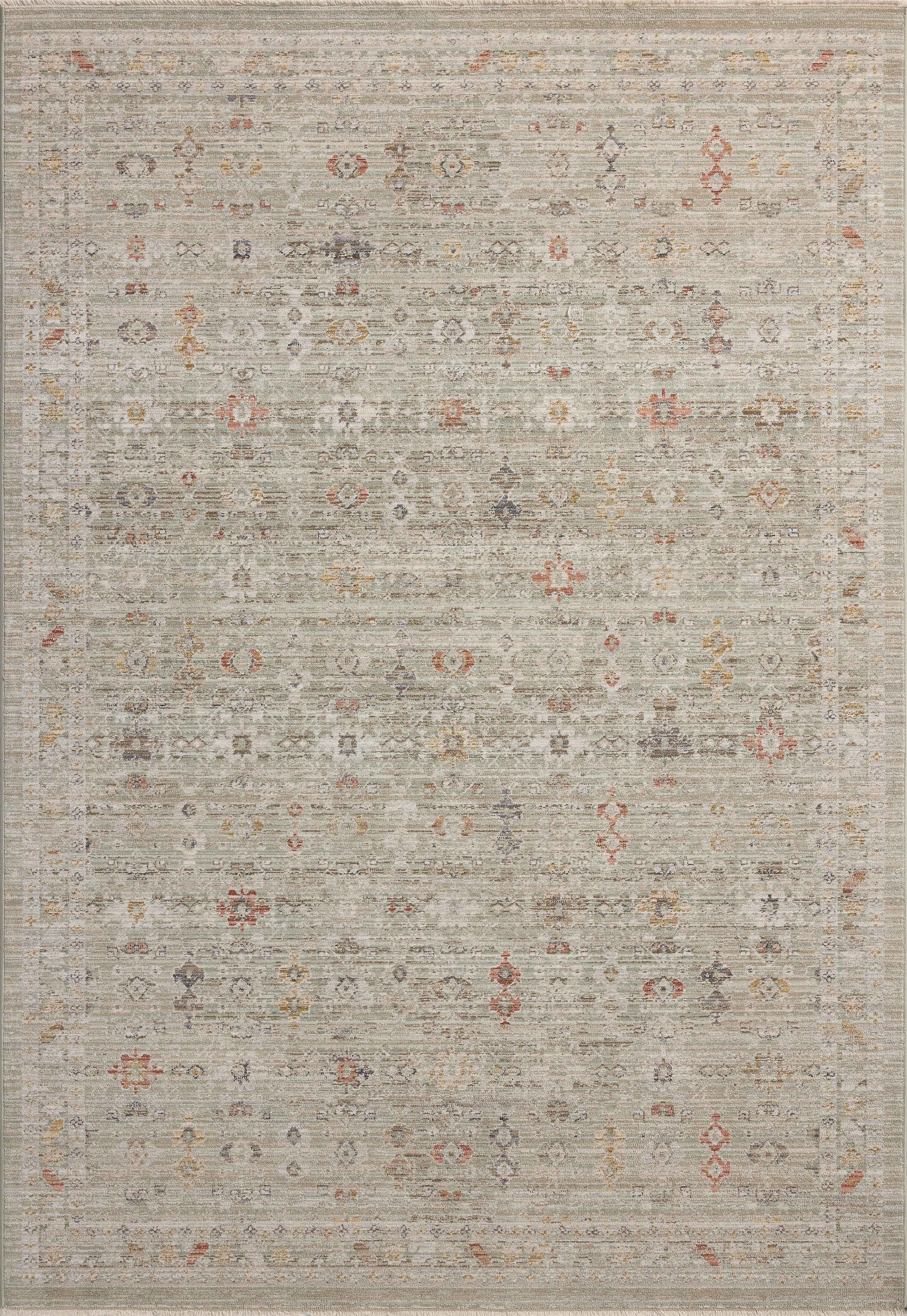Chris Loves Julia x Loloi Ida Spa / Multi 7'-10" x 10' Area Rug