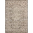 thumbnail image 1 of Chris Loves Julia x Loloi Ida Taupe / Multi 18" x 18" Sample Rug, 1 of 6
