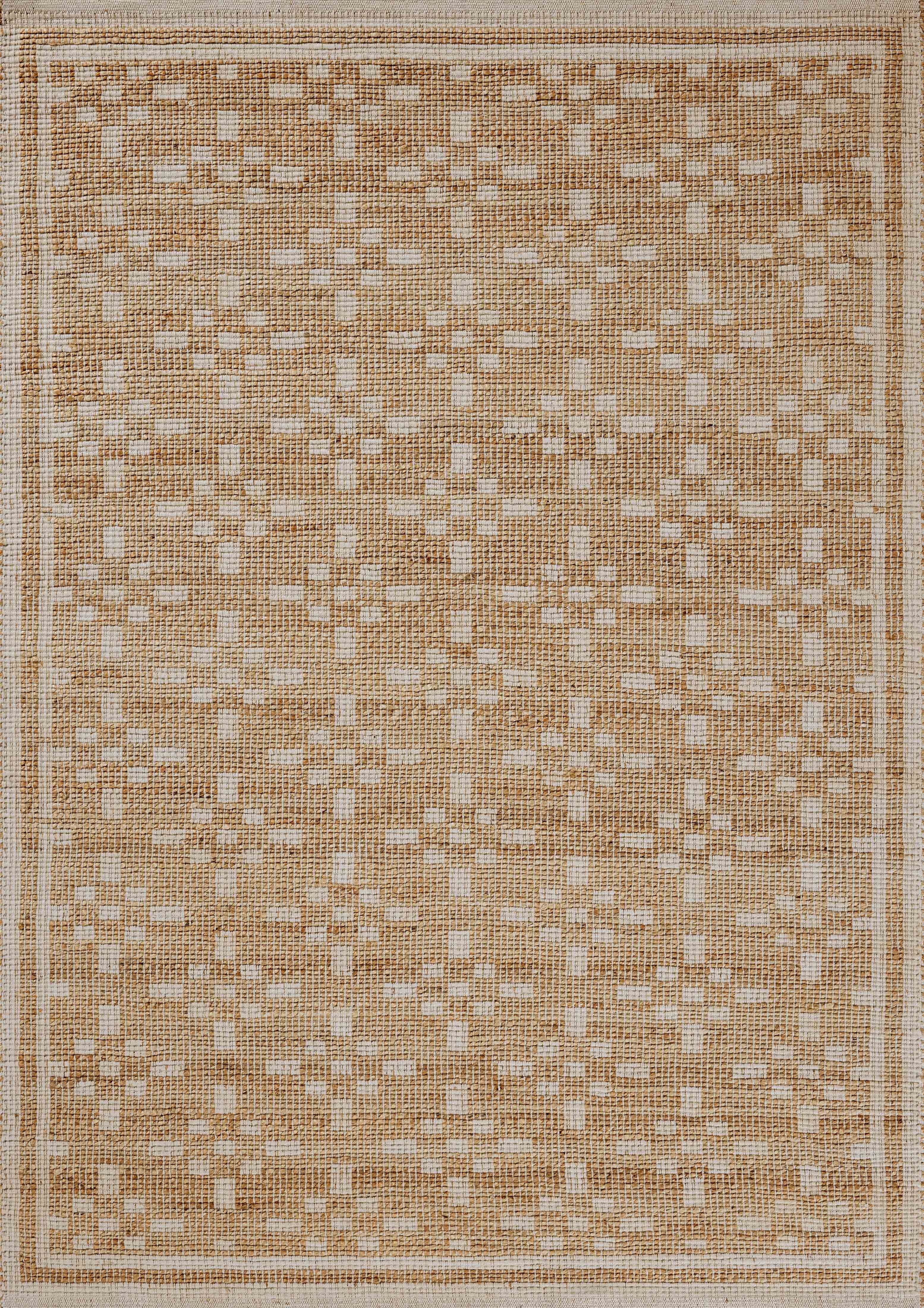 Chris Loves Julia x Loloi Judy Natural / Ivory 7'-9" x 9'-9" Area Rug