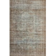 thumbnail image 1 of Chris Loves Julia x Loloi Jules Lagoon/Brick 2'-3" x 3'-9" Area Rug, 1 of 10