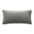 thumbnail image 1 of Chris Loves Julia x Loloi Liza Grey 12'' x 27'' Decorative Pillow, 1 of 4