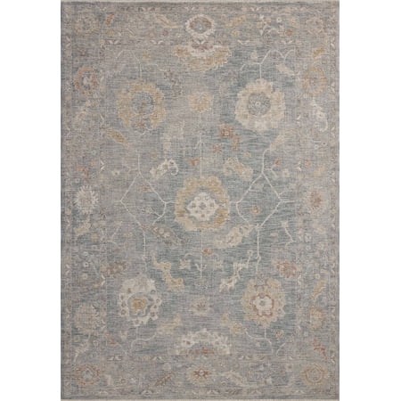 Chris Loves Julia x Loloi Louisa Ocean / Sunset 5'-3" x 7'-6" Area Rug