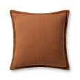 thumbnail image 1 of Chris Loves Julia x Loloi Morris Orange 22'' x 22'' Decorative Pillow, 1 of 4