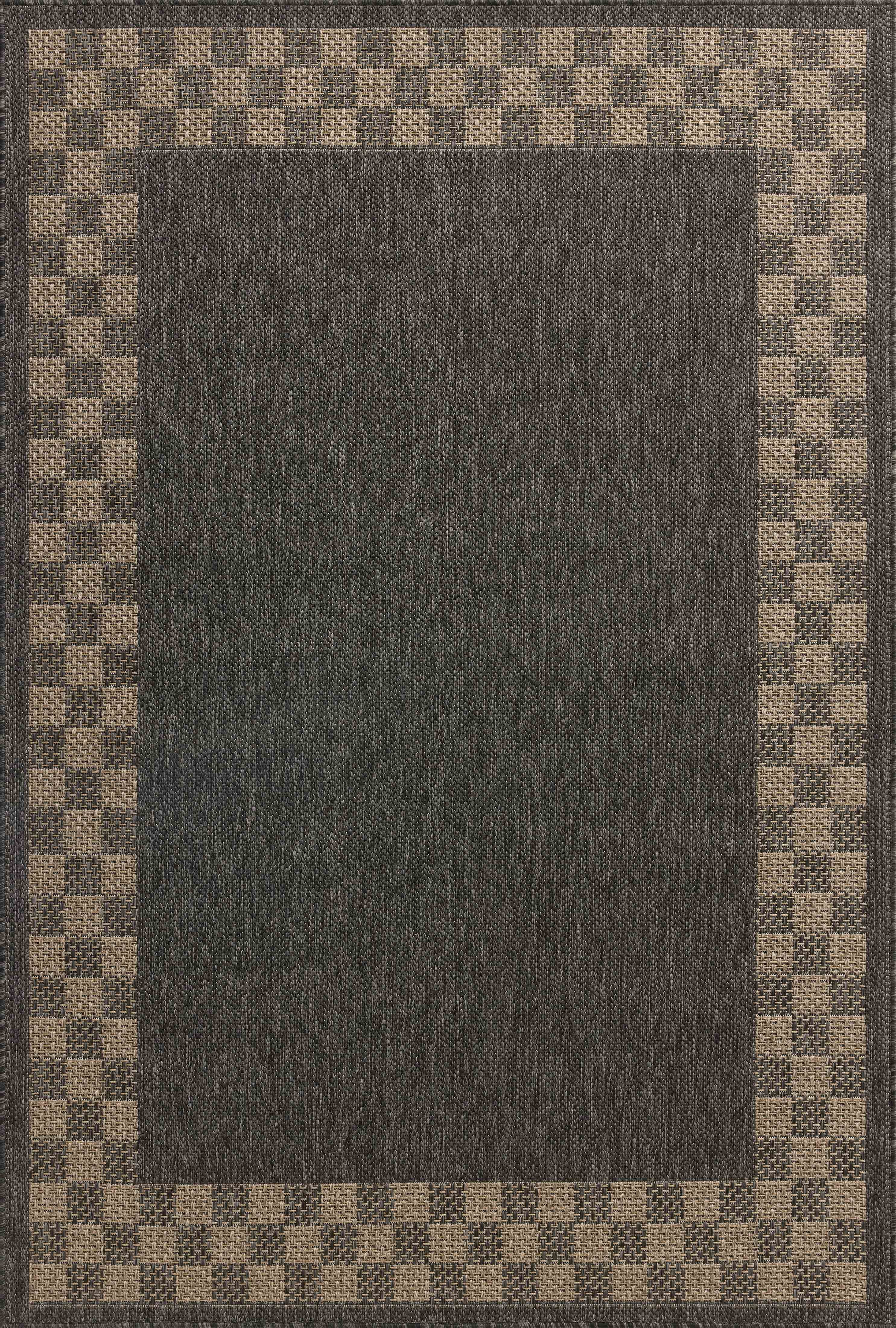 Chris Loves Julia x Loloi Providence Charcoal / Natural 5'-0" x 7'-7" Area Rug