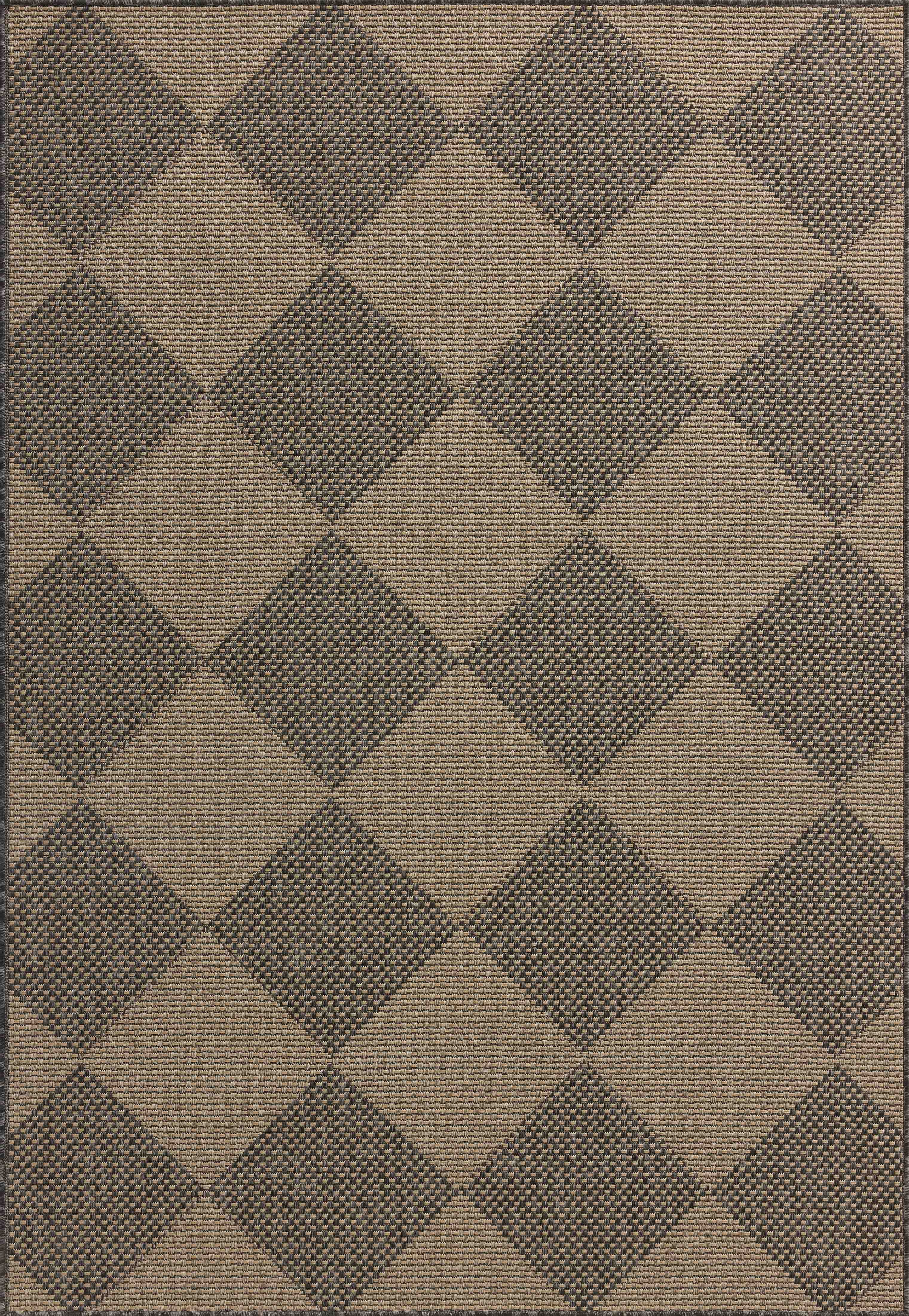 Chris Loves Julia x Loloi Providence Graphite / Sand 5'-0" x 7'-7" Area Rug