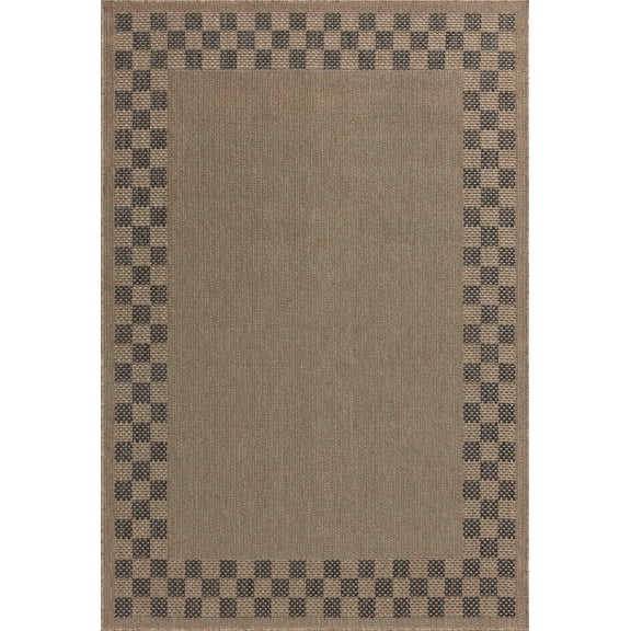Chris Loves Julia x Loloi Providence Natural / Charcoal 2'-3" x 3'-9" Runner Rug