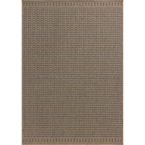 Chris Loves Julia x Loloi Providence Natural / Graphite 2'-3" x 3'-9" Runner Rug