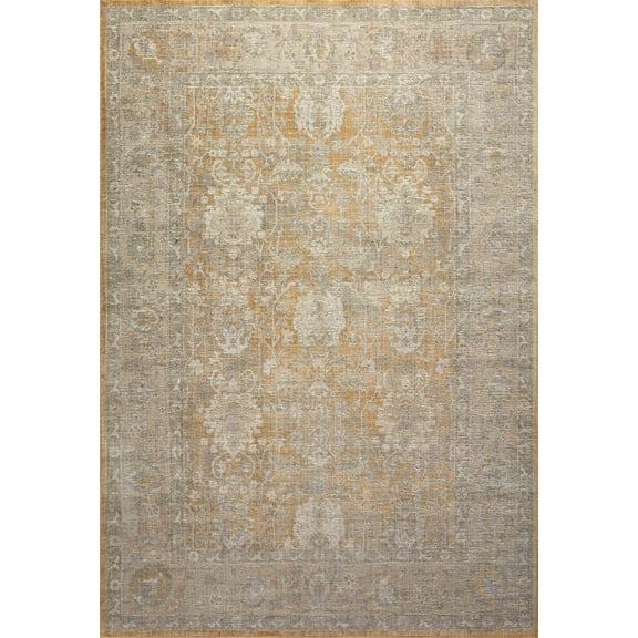 Chris Loves Julia x Loloi Rosemarie Gold/Sand 9'-0" x 12'-0" Area Rug