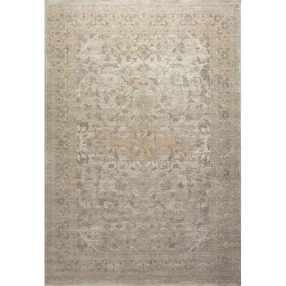 Chris Loves Julia x Loloi Rosemarie Ivory/Natural 6'-3" x 9' Area Rug