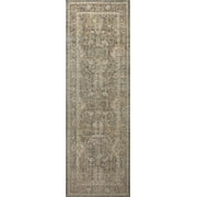 Chris Loves Julia x Loloi Rosemarie Sage/Blush 2'-7" x 8'-0" Area Rug