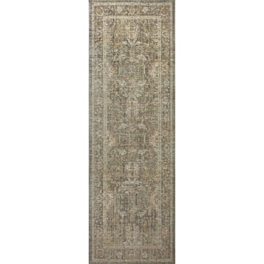 Chris Loves Julia x Loloi Rosemarie Sage/Blush 2'-7" x 8'-0" Area Rug