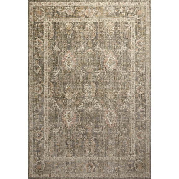 Chris Loves Julia x Loloi Rosemarie Sage/Blush 9'-0" x 12'-0" Area Rug