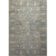 Chris Loves Julia x Loloi Rosemarie Sand/Lagoon 3-7" x 5-7" Area Rug
