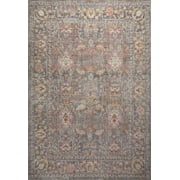 Chris Loves Julia x Loloi Rosemarie Stone/Multi 2'-7 x 4' Area Rug