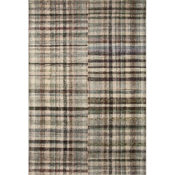 Chris Loves Julia x LoloiHumphrey Forest / Multi 18" x 18" Sample Rug