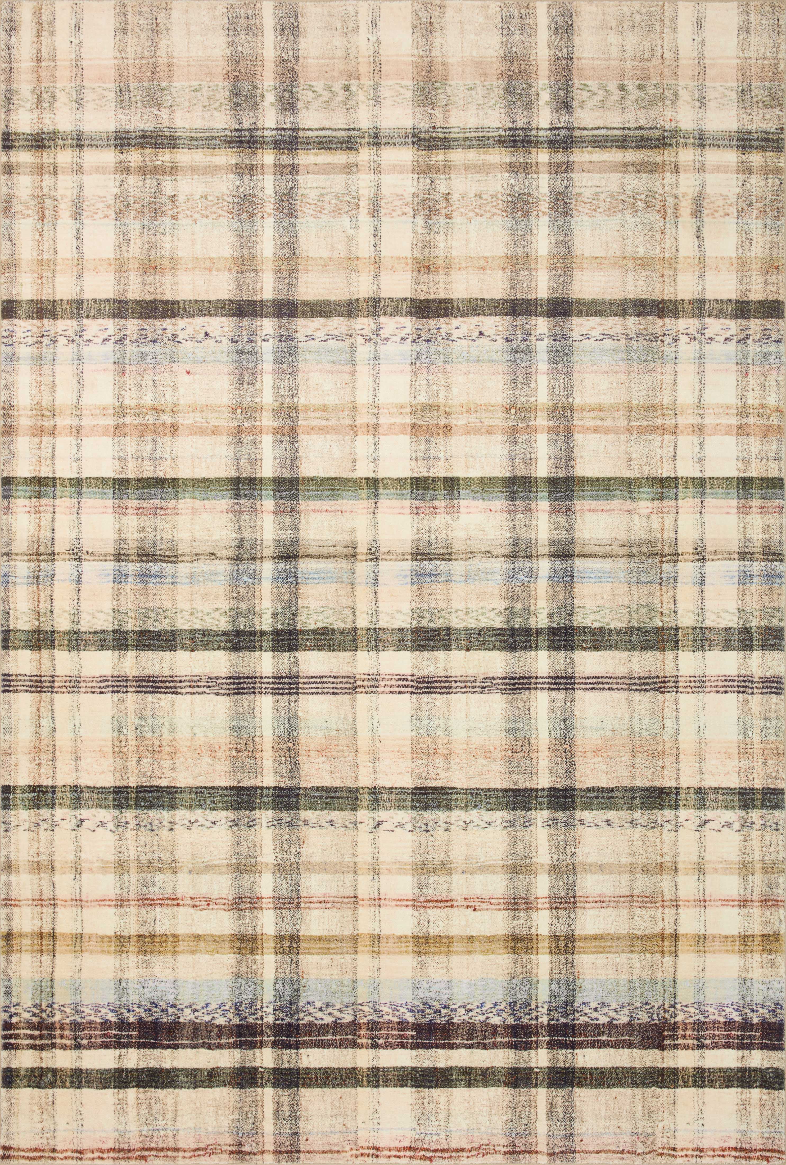 Chris Loves Julia x LoloiHumphrey Ivory / Multi 2'-3" x 9'-6" Runner Rug