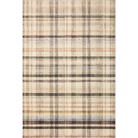 Chris Loves Julia x LoloiHumphrey Ivory / Multi 7'-3" x 9'-3" Area Rug