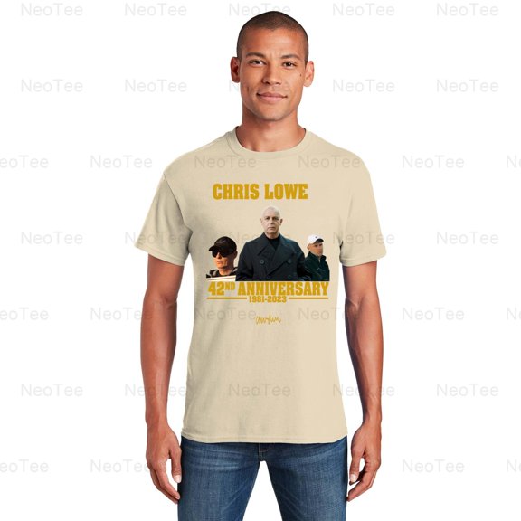 Chris Lowe Pet Shop Boys 42nd Anniversary Synth Pop Duo Music Fan Gift T-Shirt Unisex, up to 5XL