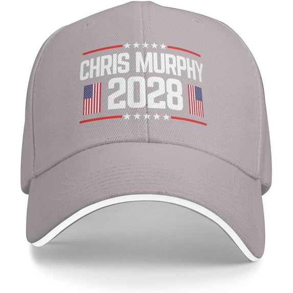 Chris-Murphy 2028 Hat Chris-Murphy for President 2028 Hat Trucker Cap for Men Women Black