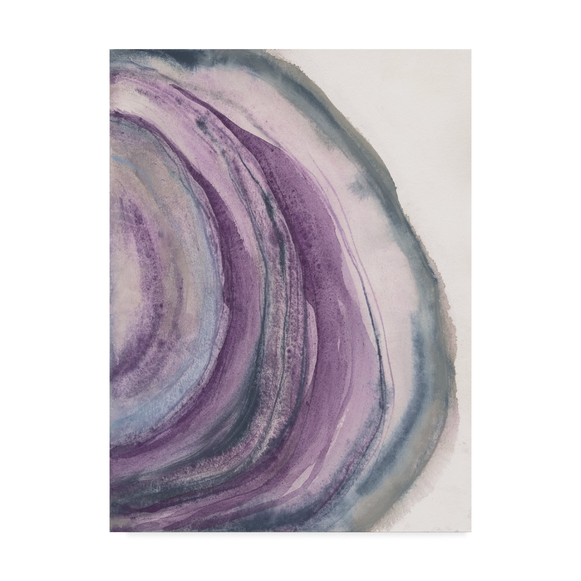 Chris Paschke 'Watercolor Geode Ii' Canvas Art