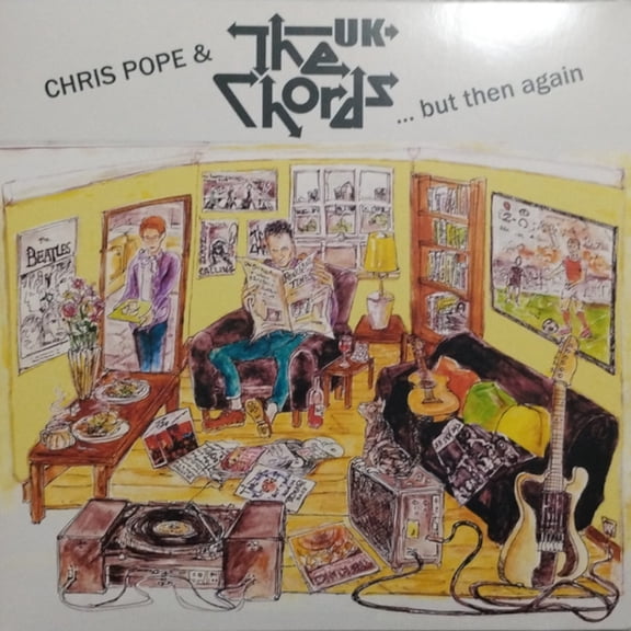 Chris Pope & the Chords U.K. But Then Again (Vinyl Record) 12" Album Box Set with CD
