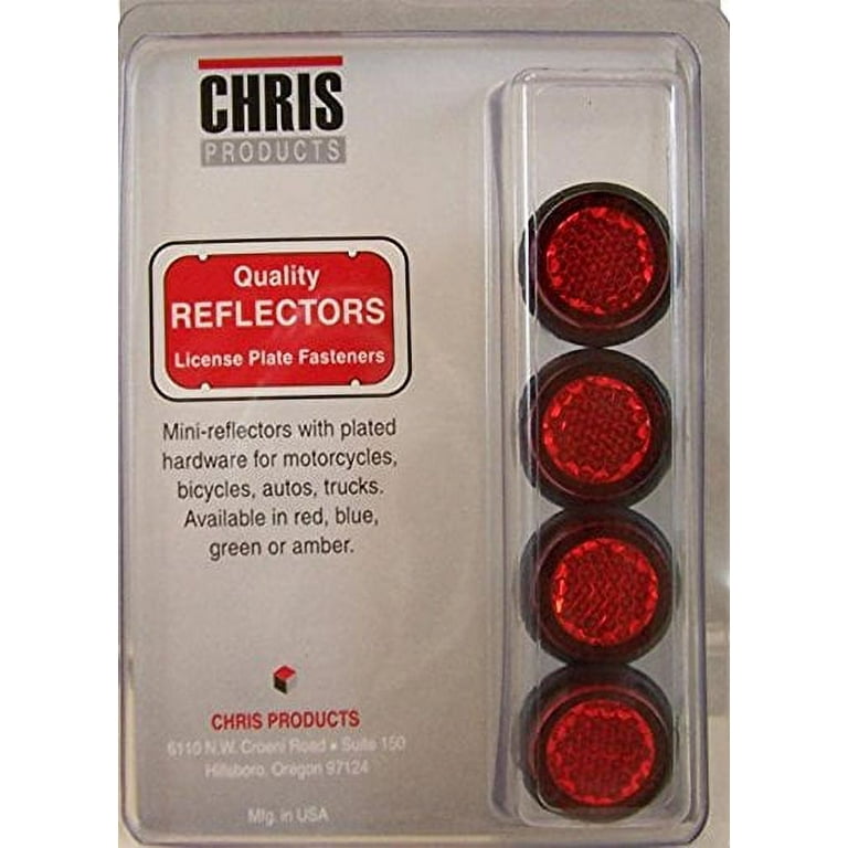 Motorcycle license plate reflector bolts outlet