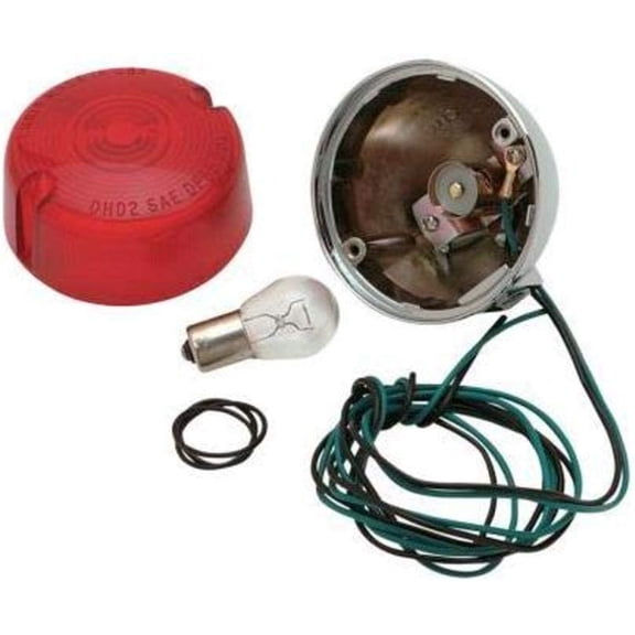 Chris Products Red Single Filament Rear Turn Signal Assembly (8407R)