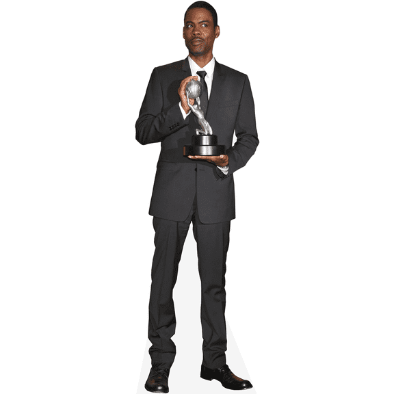 Chris Rock (Trophy) Mini Cardboard Cutout Standee